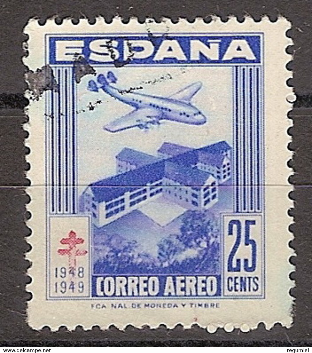 España U 1043 (o) Tuberculosos. 1948 - Oblitérés