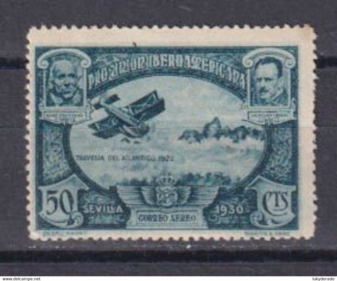 Año 1930 Nº 587 Union Iberoamericana Mh - Nuevos