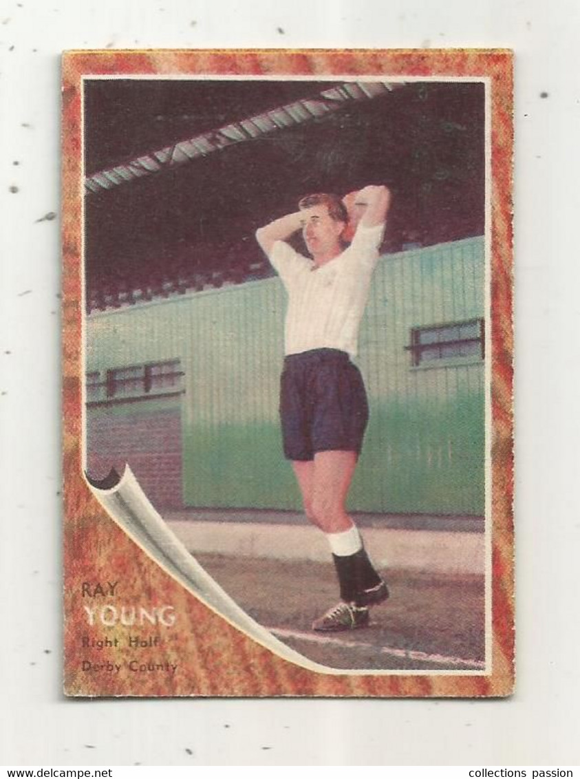 Trading Card , A&BC , England, Chewing Gum, Serie : Make A Photo , Année 60 , N° 44 , RAY YOUNG , Derby County - Trading-Karten