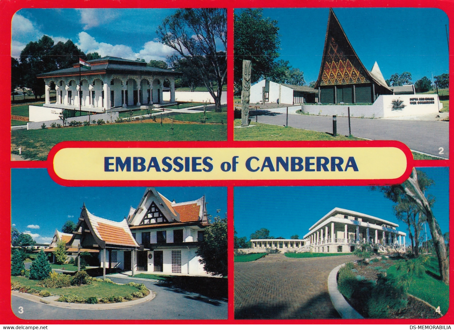 Canberra - Embassies Of India , Papua New Guinea , Thailand , Greece - Canberra (ACT)