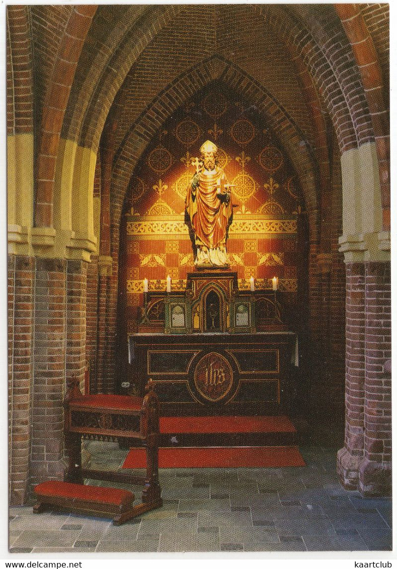 Dokkum - Bonifatiusaltaar In De R.K. Kerk  - (Friesland, Nederland) - Interieur - Dokkum