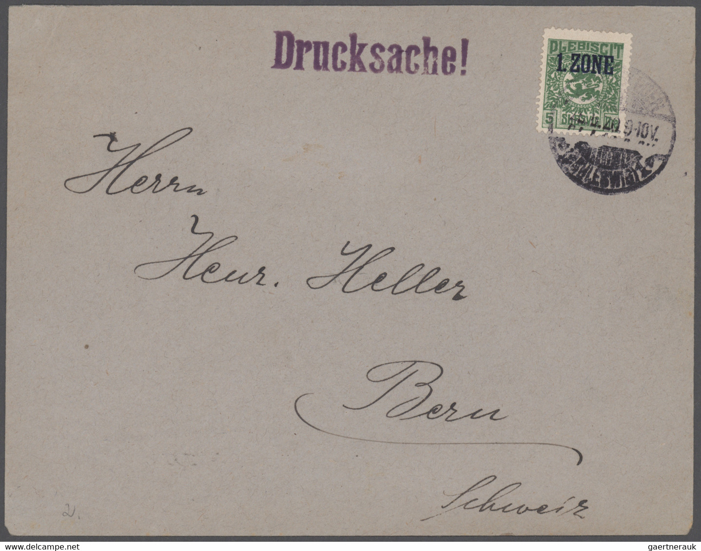 Deutsche Abstimmungsgebiete: 1920/1921 (ca.), 18 Belege Mit U.a. Schleswig: Mi.Nr. 1/14 Und 15/28 Je - Other & Unclassified