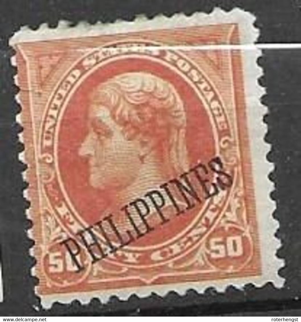 Philippines Mh * Rare Old US Stamp 140 Euros - Philippines