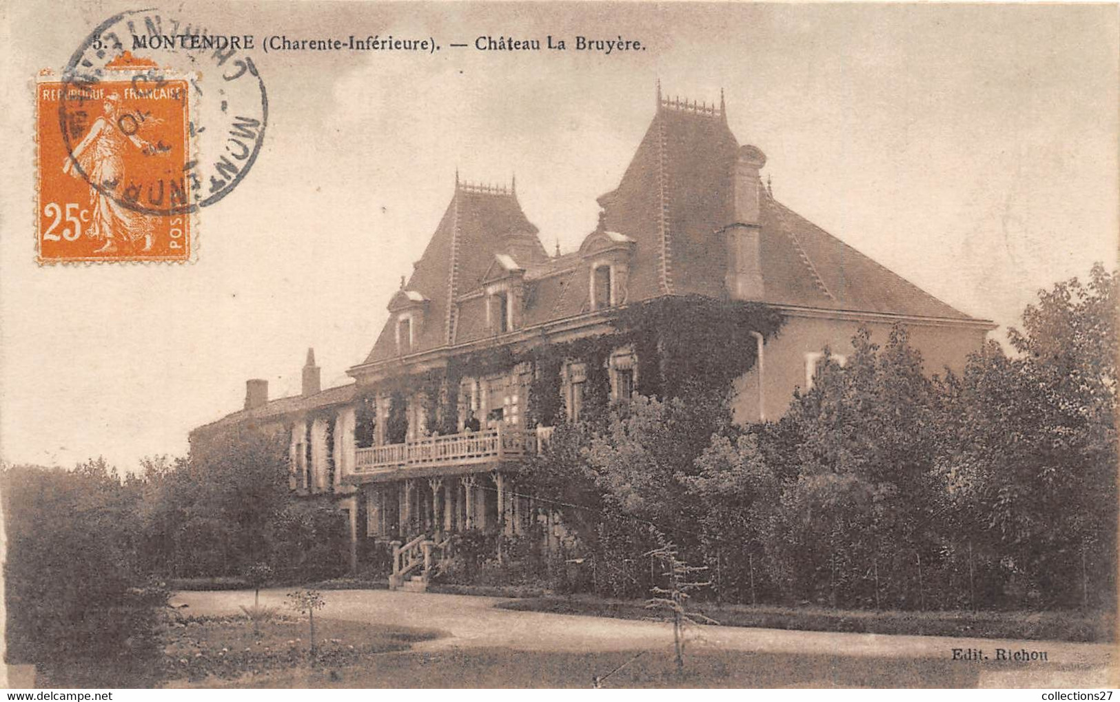 17-MONTENDRE- CHÂTEAU LA BRUYERE - Montendre