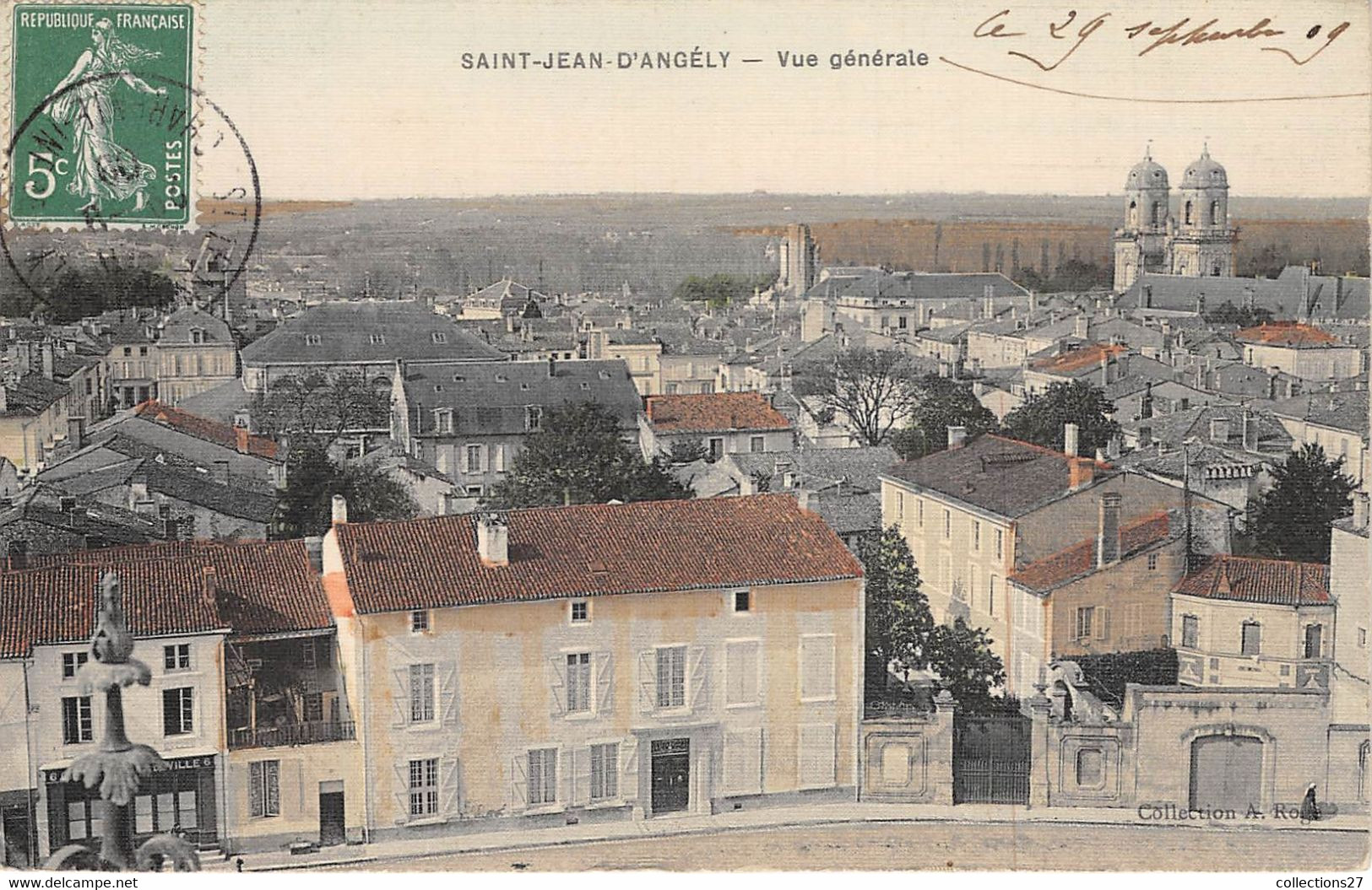 17-SAINT-JEAN-D'ANGELY- VUE GENERALE - Saint-Jean-d'Angely