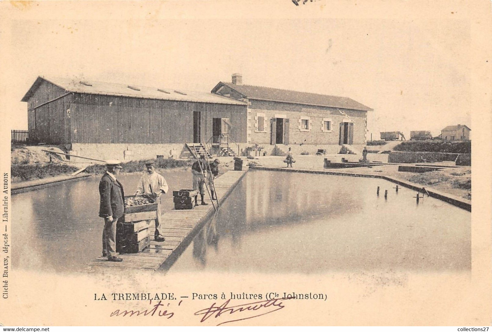 17-LA TREMBLADE- PARC A HUITRES Cie JOHNSTON - La Tremblade