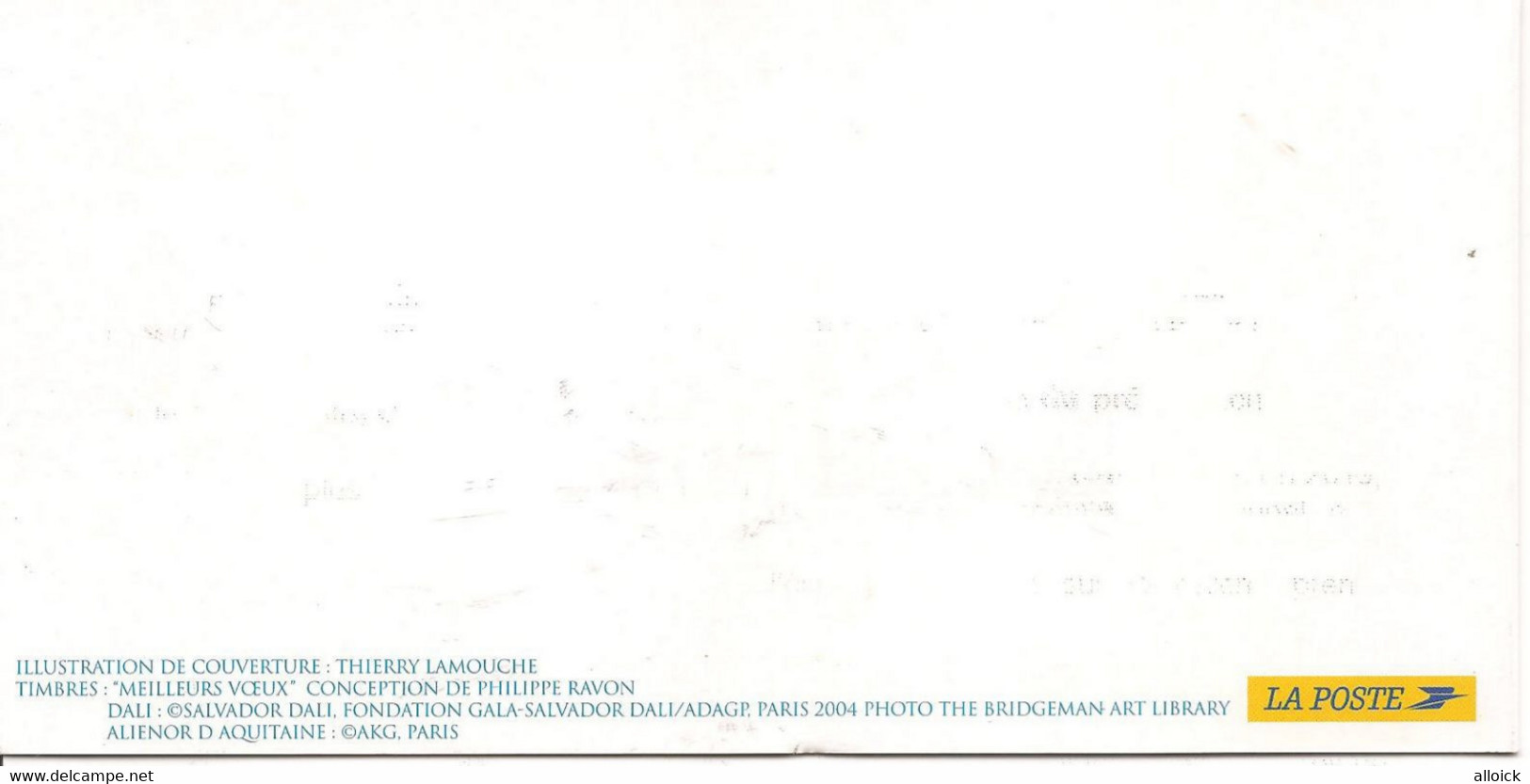 Carte De Voeux 2005 De La Directrice Du S.N.T.P. - YT3676 + YT3725 - Oblit.: 01-01-2005 - Couv. Lamouche - Voir Scans. - Other & Unclassified