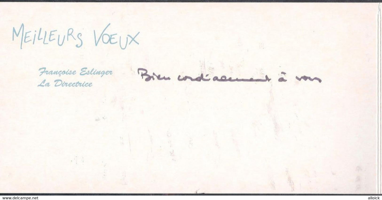 Carte De Voeux 2005 De La Directrice Du S.N.T.P. - YT3676 + YT3725 - Oblit.: 01-01-2005 - Couv. Lamouche - Voir Scans. - Sonstige & Ohne Zuordnung