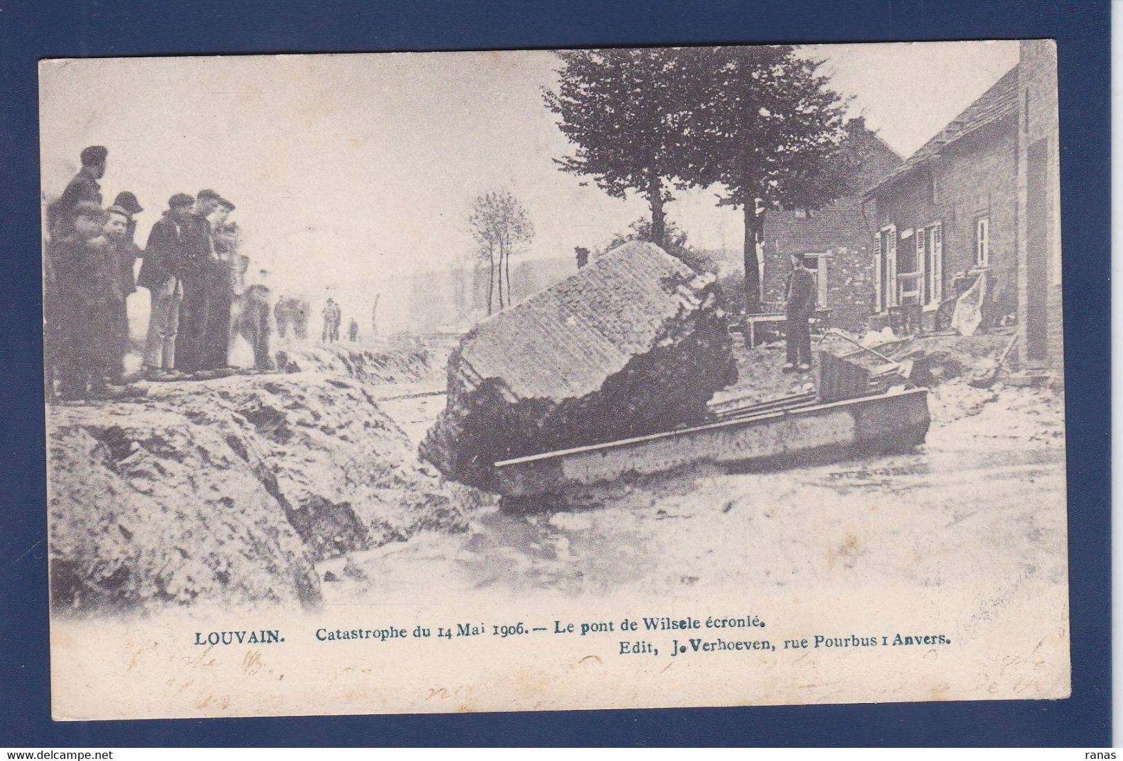 CPA Belgique > Brabant Flamand > Leuven Louvain Catastrophe Circulé - Leuven