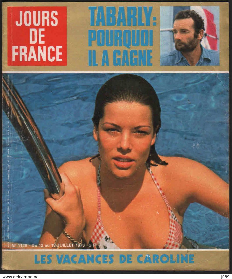 Caroline De Monaco, Eric Tabarly, Nicole Calfan, Alain Delon, Alain Bernardin, Mireille Mathieu - 1247 - Mode