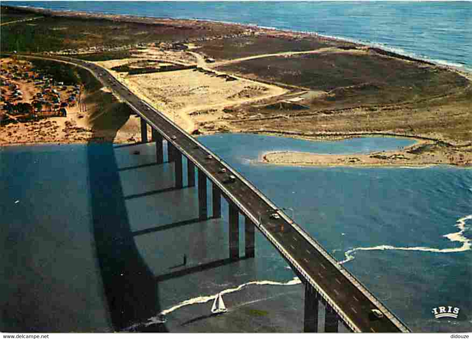 85 - Ile De Noirmoutier - Le Pont Reliant L'Ile Au Continent - Vue Aérienne - CPM - Voir Scans Recto-Verso - Ile De Noirmoutier