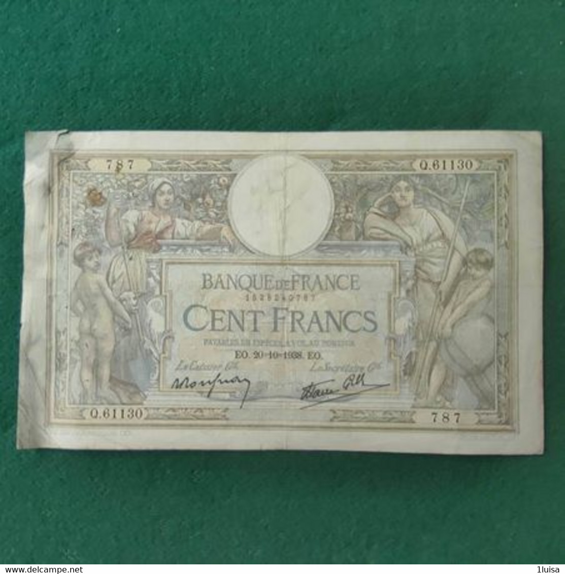 Francia 100 Francs 1938 - 100 NF 1959-1964 ''Bonaparte''