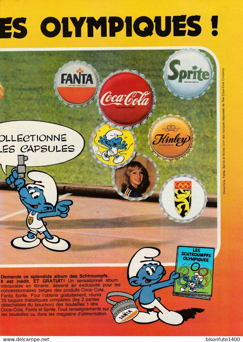 Lot De 5 Publicités Avec Les Personnages Des Schtroumpfs De 1979 - Histoires Inédites En Album !( Voir Photos ). - Schtroumpfs, Les - Los Pitufos