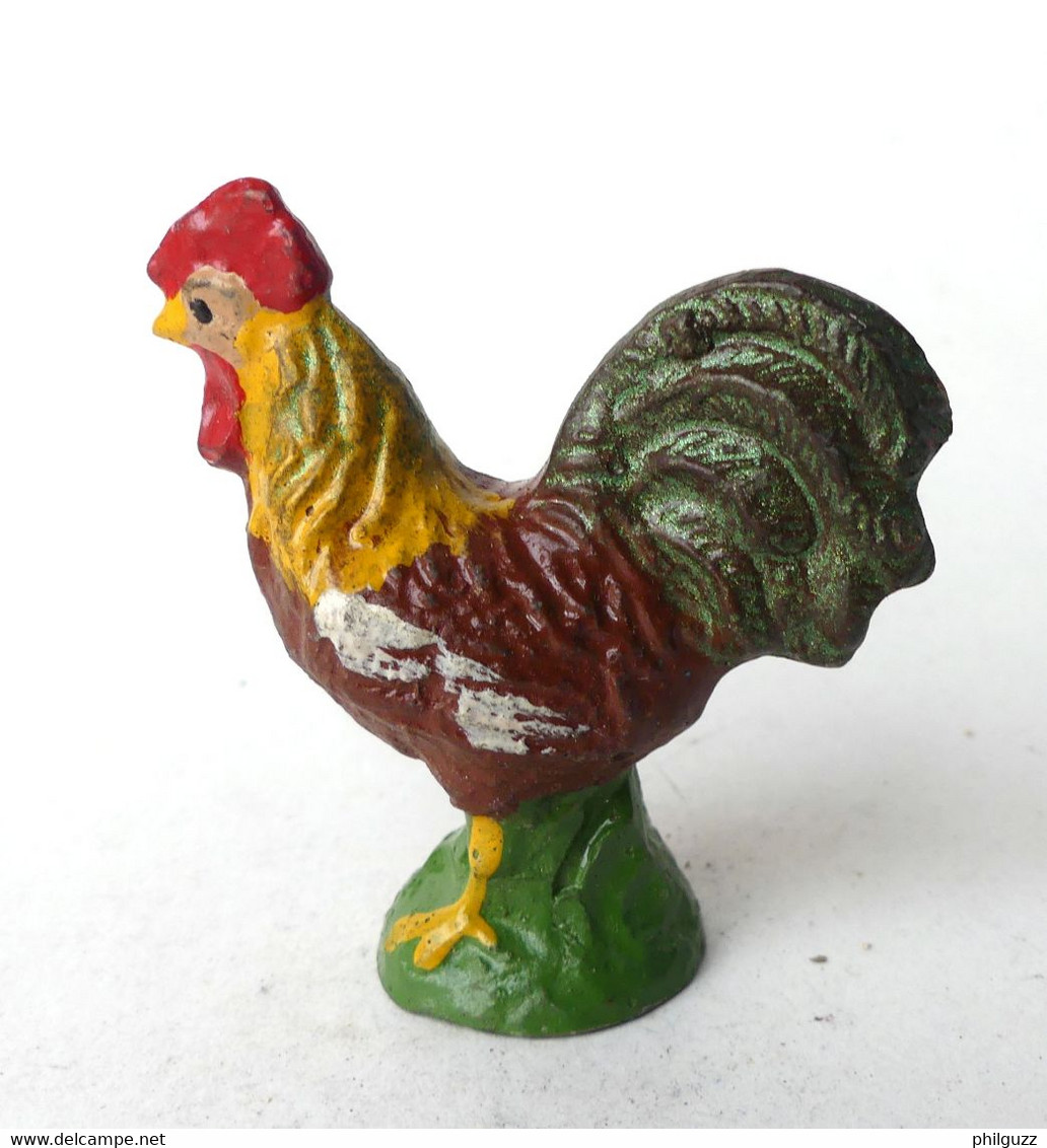 SBS JRD LINEOL ELASTOLIN ? FIGURINES EN COMPOSITION COQ - Oiseaux - Poules & Coqs