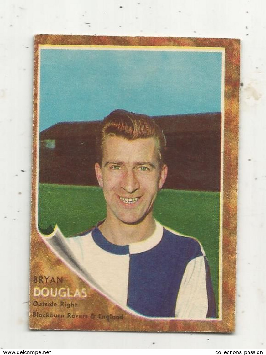 Trading Card , A&BC , England, Chewing Gum, Serie: Make A Photo , Année 60 , N° 4 , BRYAN DOUGLAS, Blackburn Rovers - Trading Cards