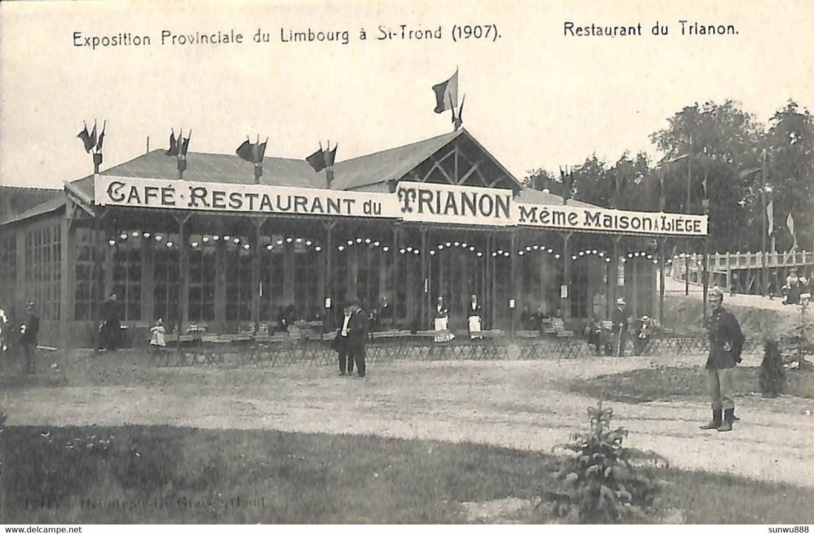 Expo Du Limbourg - St Trond - Restaurant Du Trianon (café Restaurant Star Animatie) - Sint-Truiden