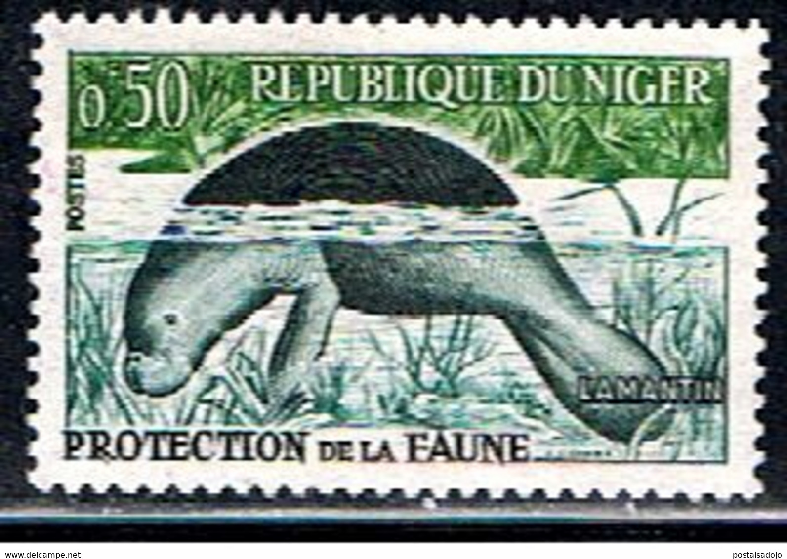 NIGER 15 // YVERT 96A // 1959-62 - Gebruikt