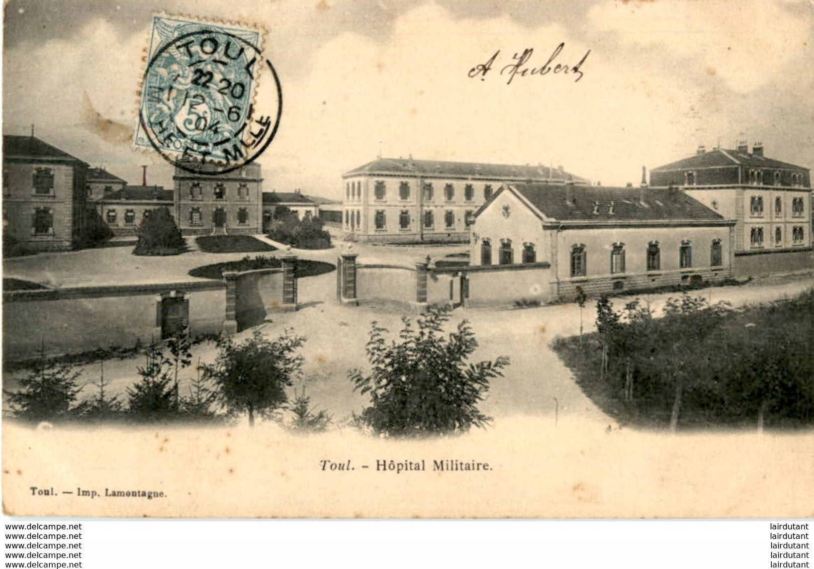 D54  TOUL  Hôpital Militaire  ..... - Toul