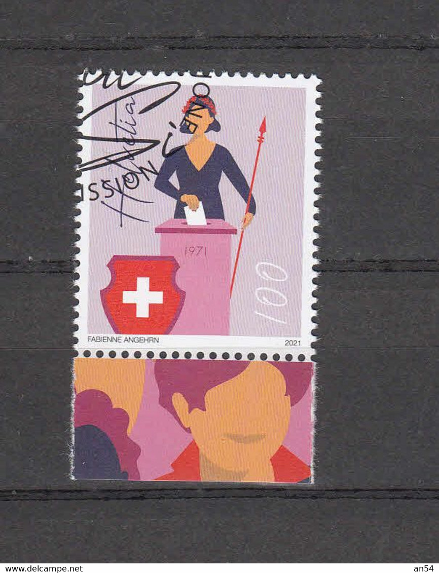 2021   N° 1815   OBLITERATION PREMIER JOUR   CATALOGUE ZUMSTEIN - Used Stamps