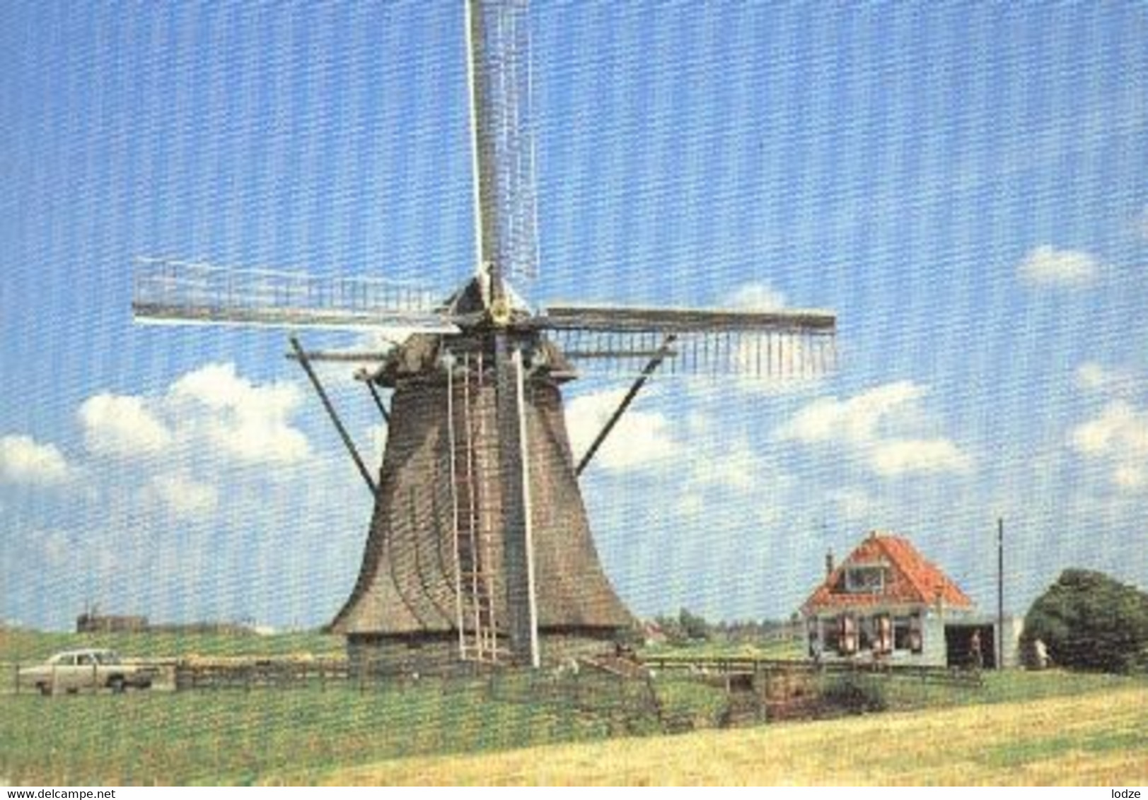 Nederland Holland Pays Bas Workum Molen Nijlandermolen - Workum