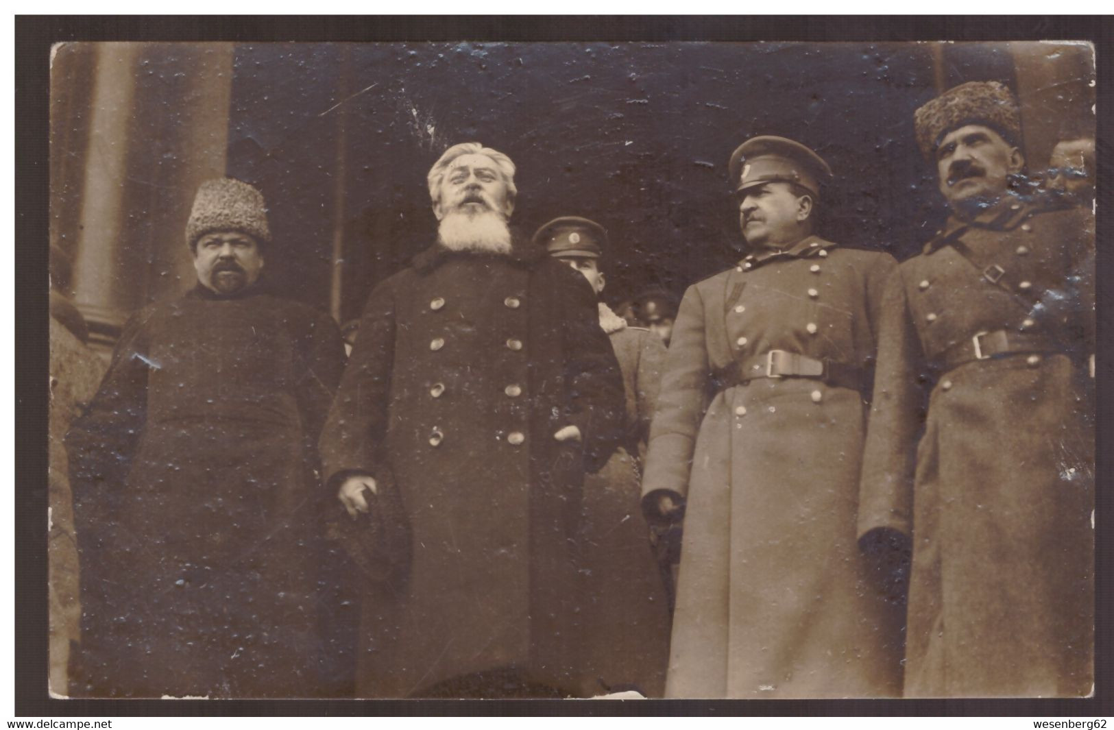 General Radko Dmitriev In RIGA 03.1917 Real Photo RARE - Russia