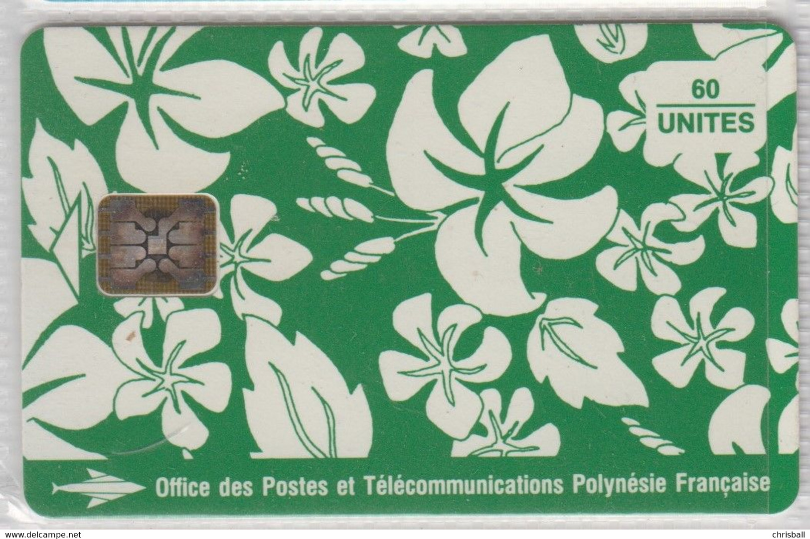 French Polynesia Phonecard - Flowers - Superb Used - Polynésie Française