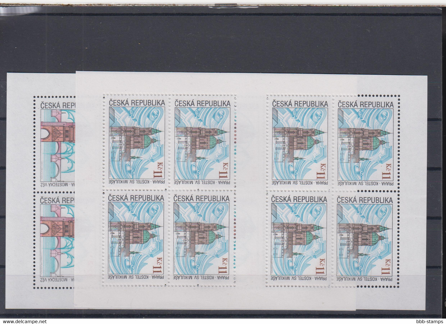 Tschechische Republik Michel Cat.No. Mnh/** Sheet 264/266 - Blocks & Sheetlets