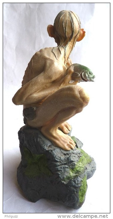 FIGURINE EN RESINE SEIGNEUR DES ANNEAUX - GOLLUM SMEAGOL - TWO TOWERS - Herr Der Ringe