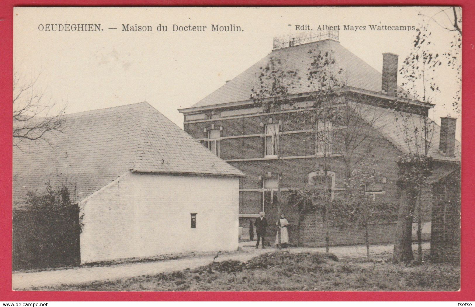 Oeudeghien -  Maison Du Docteur Moulin ( Voir Verso ) - Frasnes-lez-Anvaing