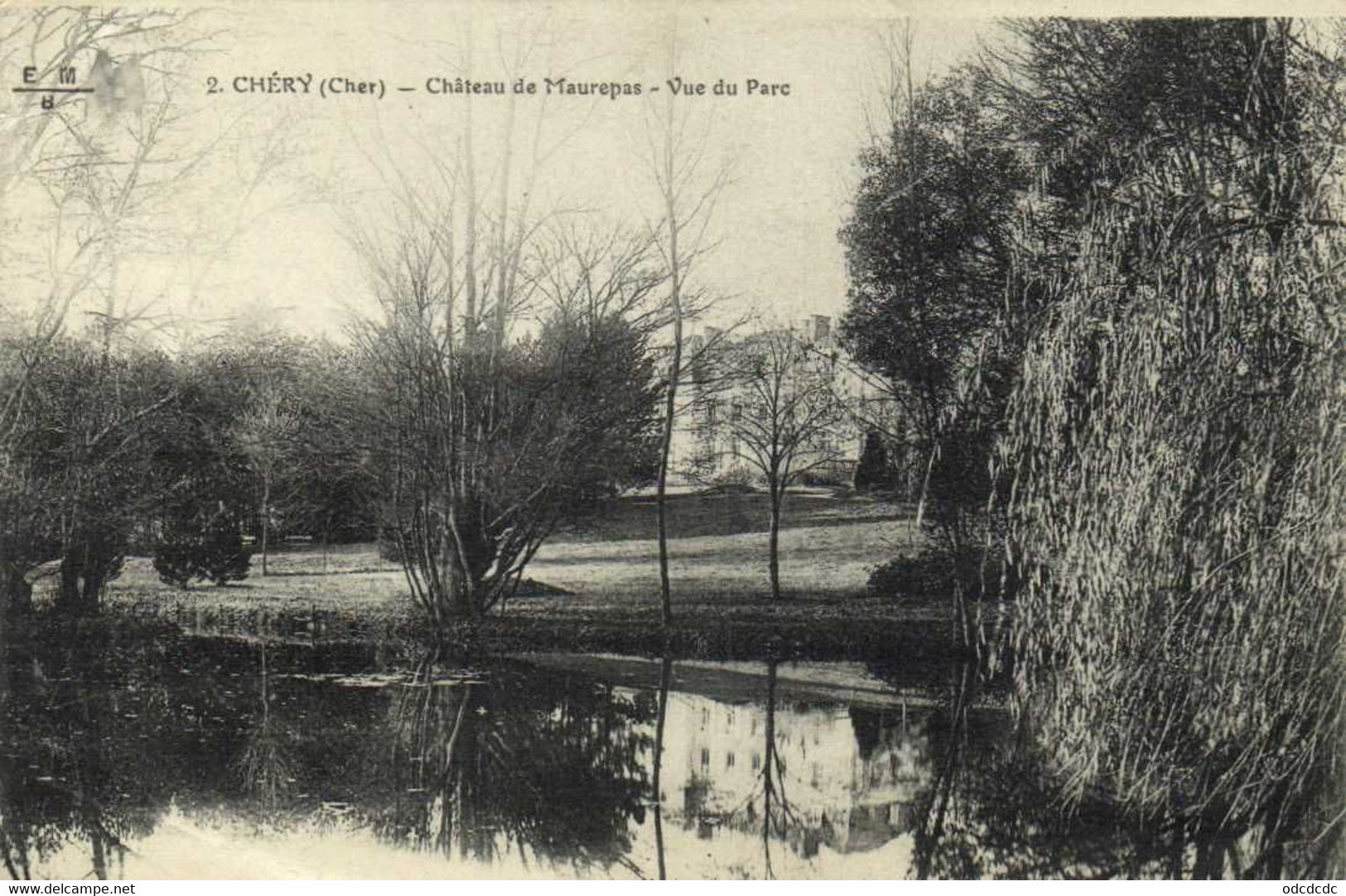 CHERY (Cher) Chateau De Maurepas Vue Du Parc RV - Otros & Sin Clasificación