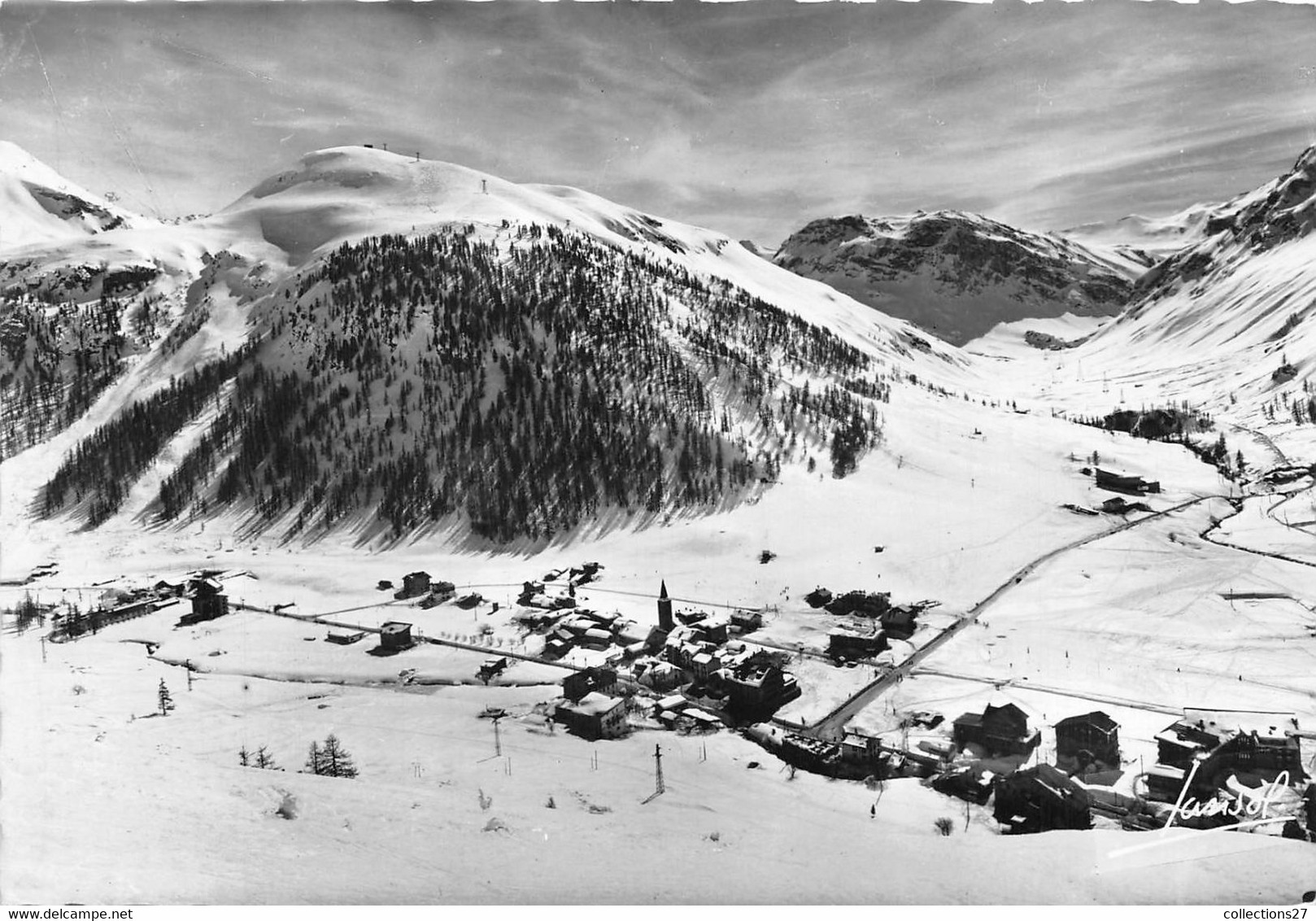 73-VAL-D'ISERE-VUE GENERALE ET LE SOLAISE - Val D'Isere