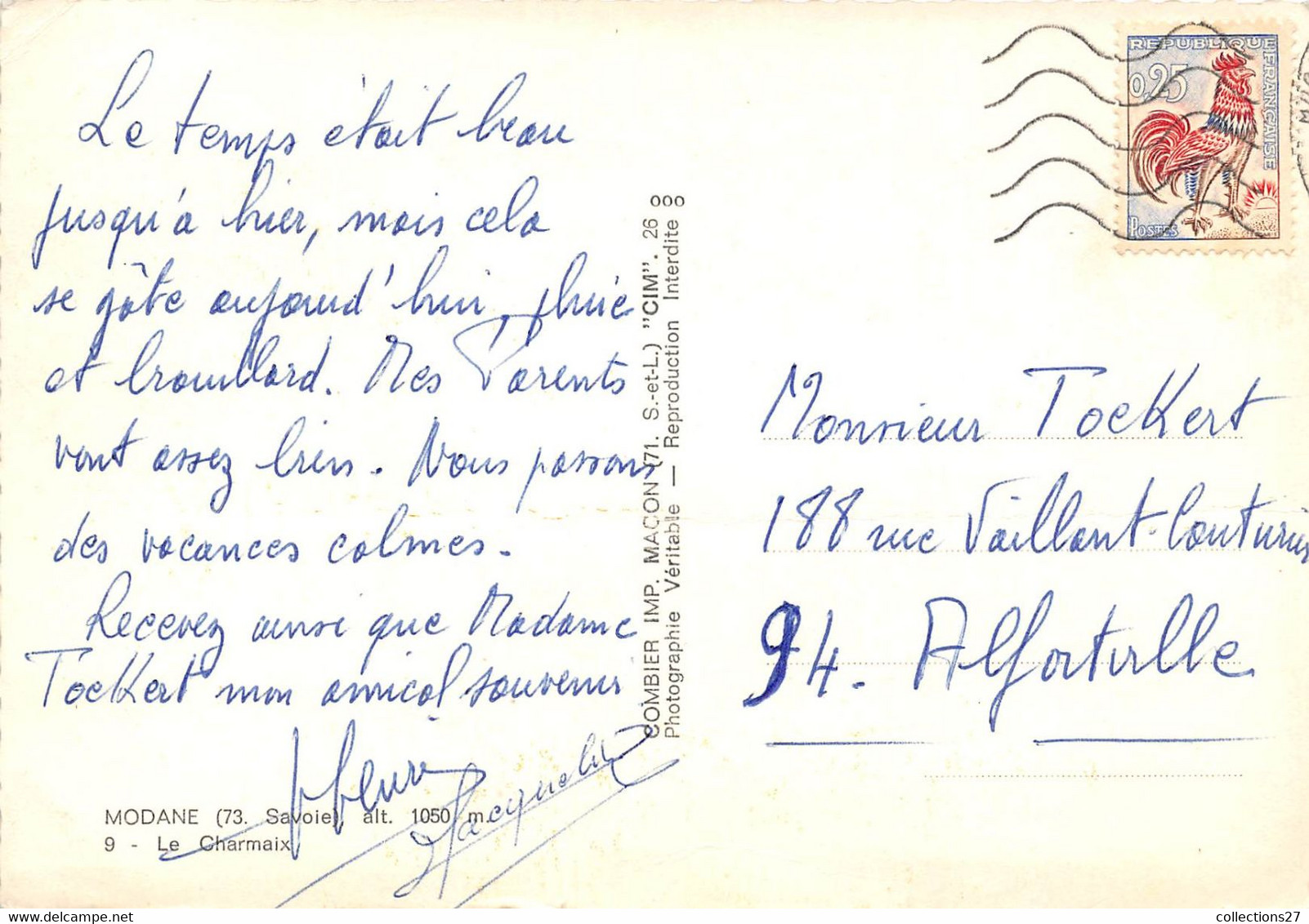 73-MODANE- LE CHARMAIX - Modane