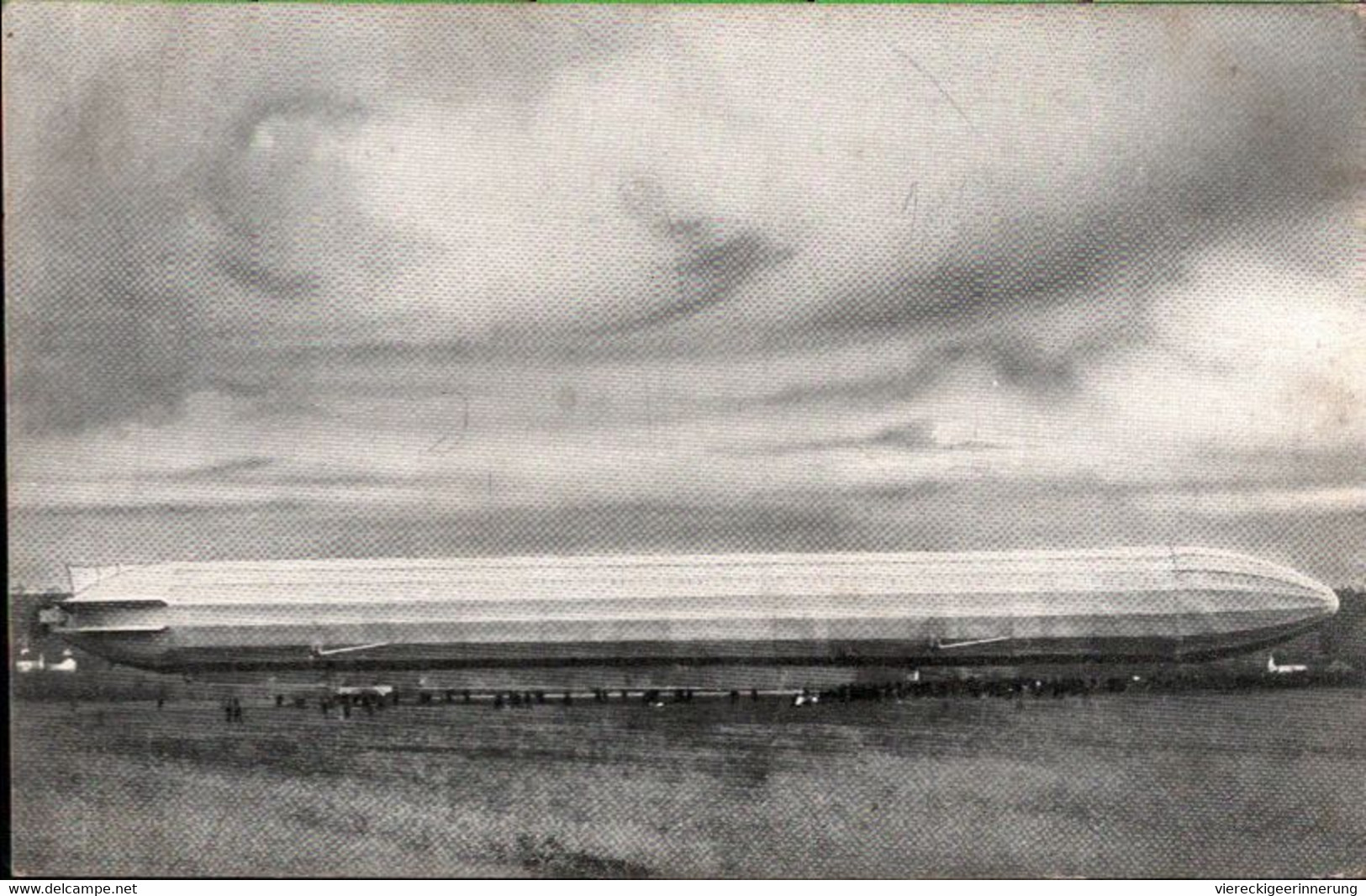 ! Alte Ansichtskarte Zeppelin Landung In Loiching Bei Landshut, Bayern, 1.4.1909, Gel. Nach Frankreich Poitiers - Luchtschepen