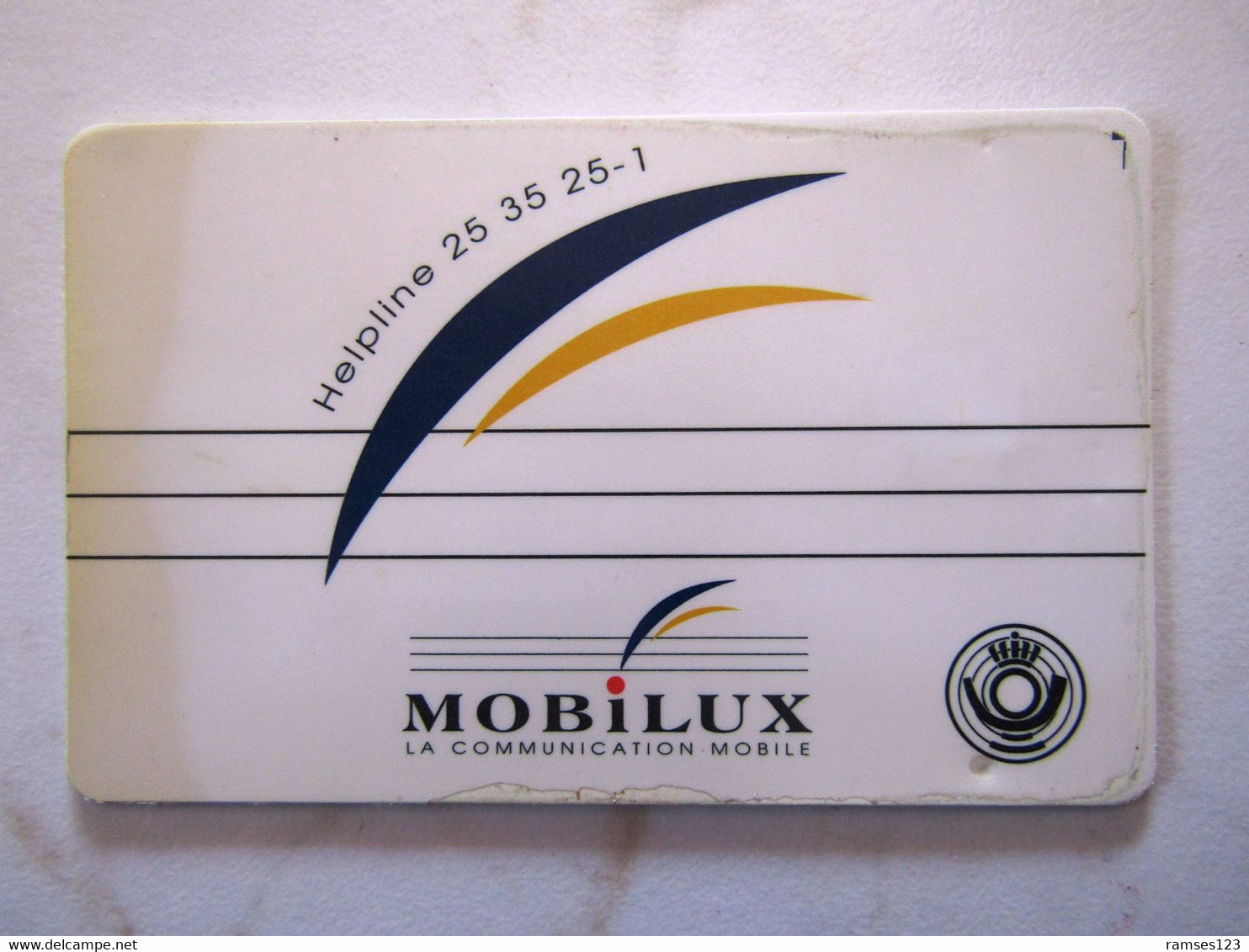 OLD GSM FULL SIZE LUXEMBOURG  MOBILUX - Luxembourg