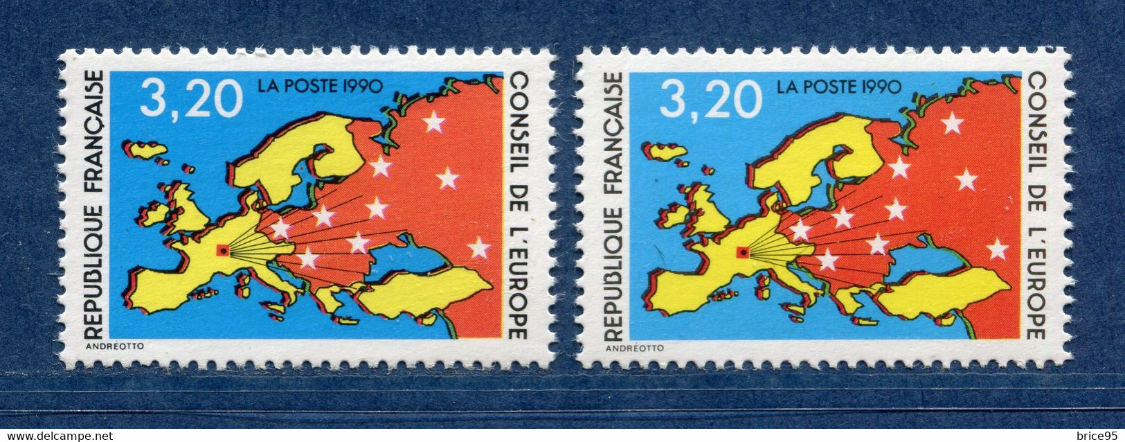 ⭐ France - Variété - YT Service N° 105 - Couleurs - Pétouilles - Neuf Sans Charnière - 1990 ⭐ - Ongebruikt