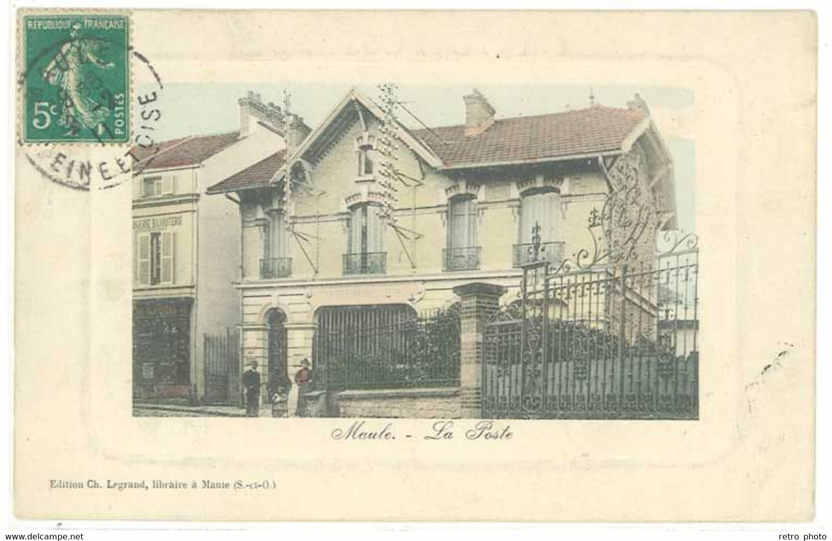 Cpa Maule - La Poste     ( S.6527 ) - Maule