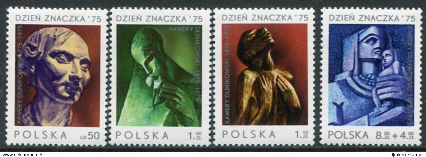 POLAND 1975 Stamp Day Set MNH / **.  Michel 2409-12 - Nuevos