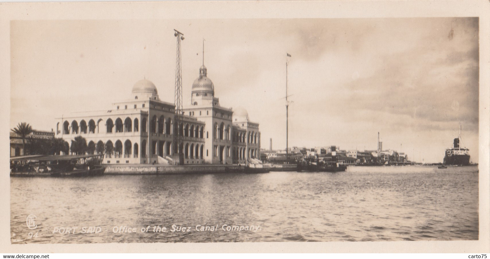Egypte - Port-Saïd - Office Of The Suez Canal Company - Editeur Lehnert Et Landrock - Télégraphe - Port Said