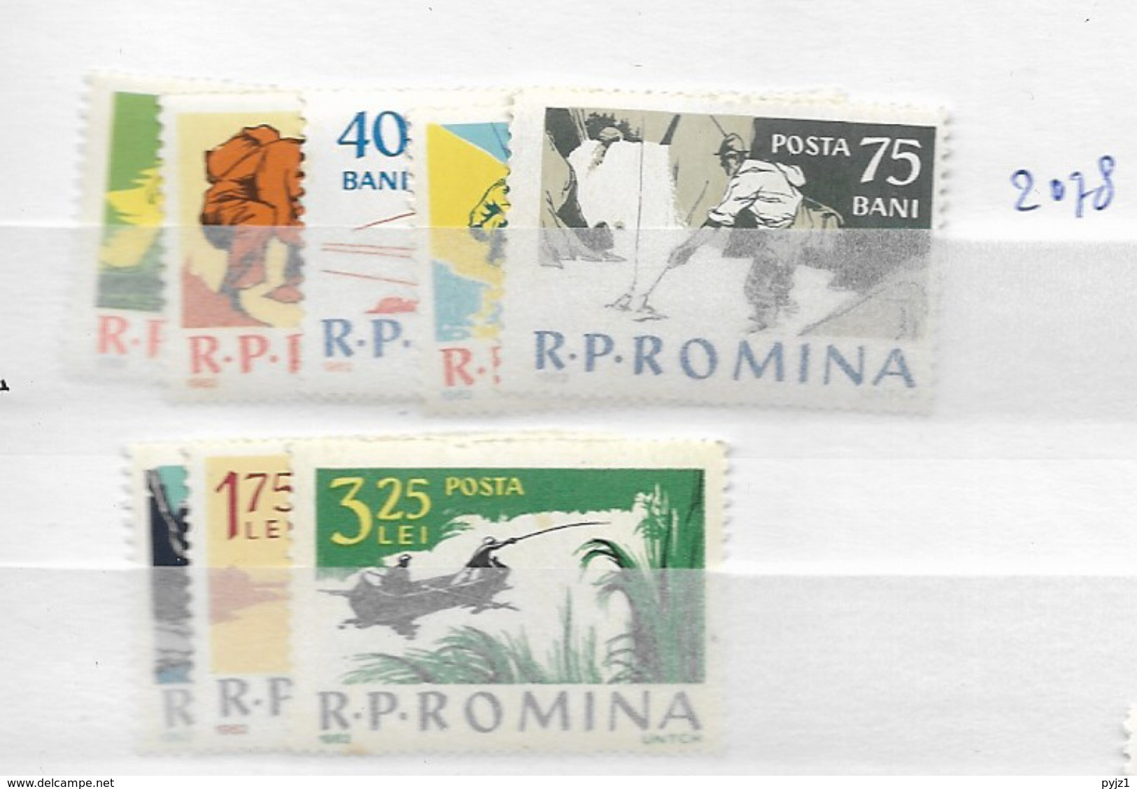 1962 MNH Romania, Postfris** - Ongebruikt