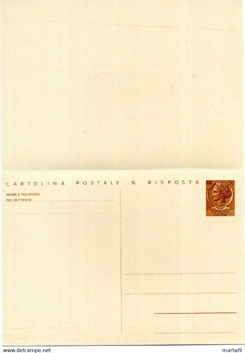 1966-71 Repubblica CARTOLINA POSTALE C169 NUOVA INTEGRA - Ganzsachen