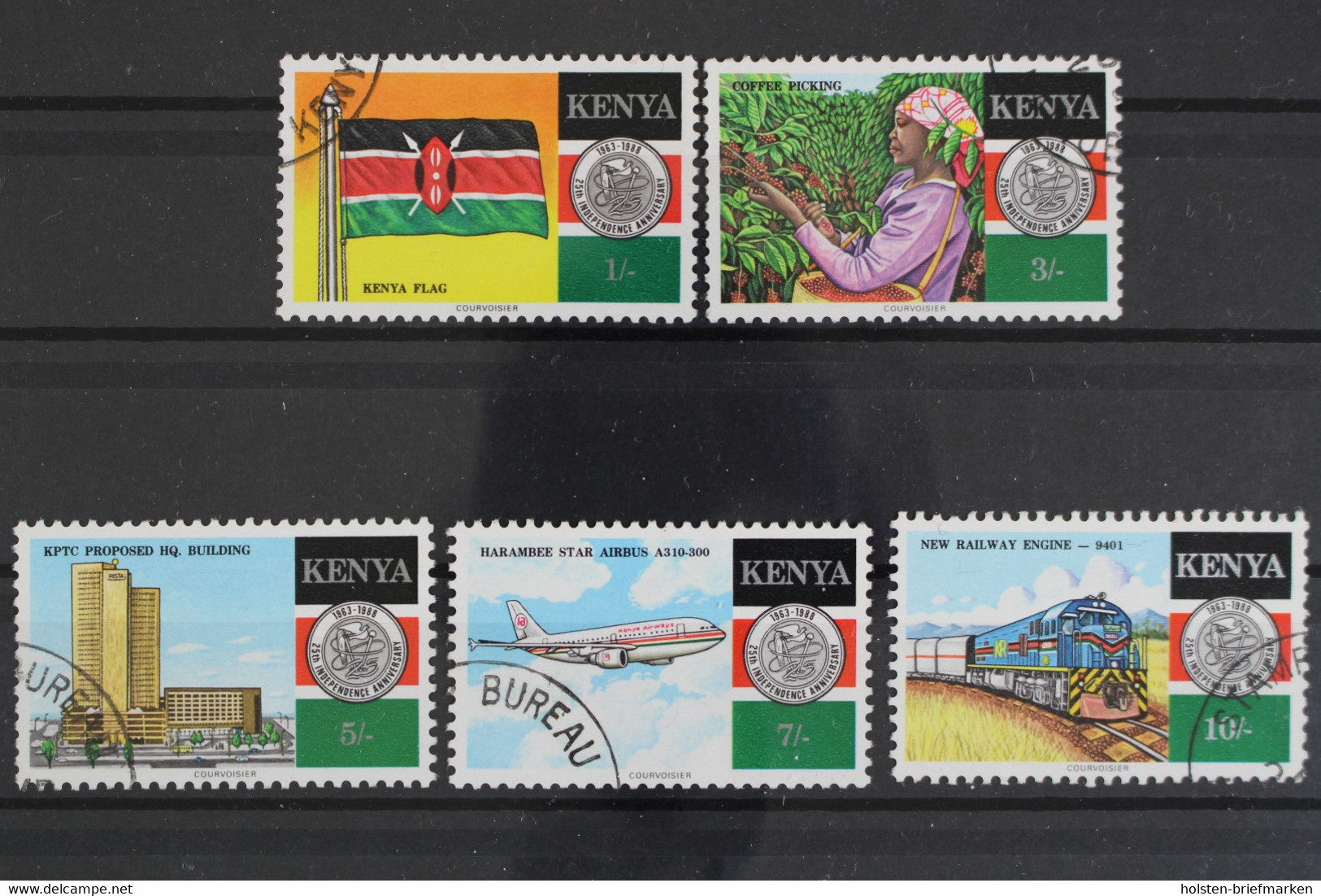 Kenia, MiNr. 466-470, Gestempelt - Kenia (1963-...)