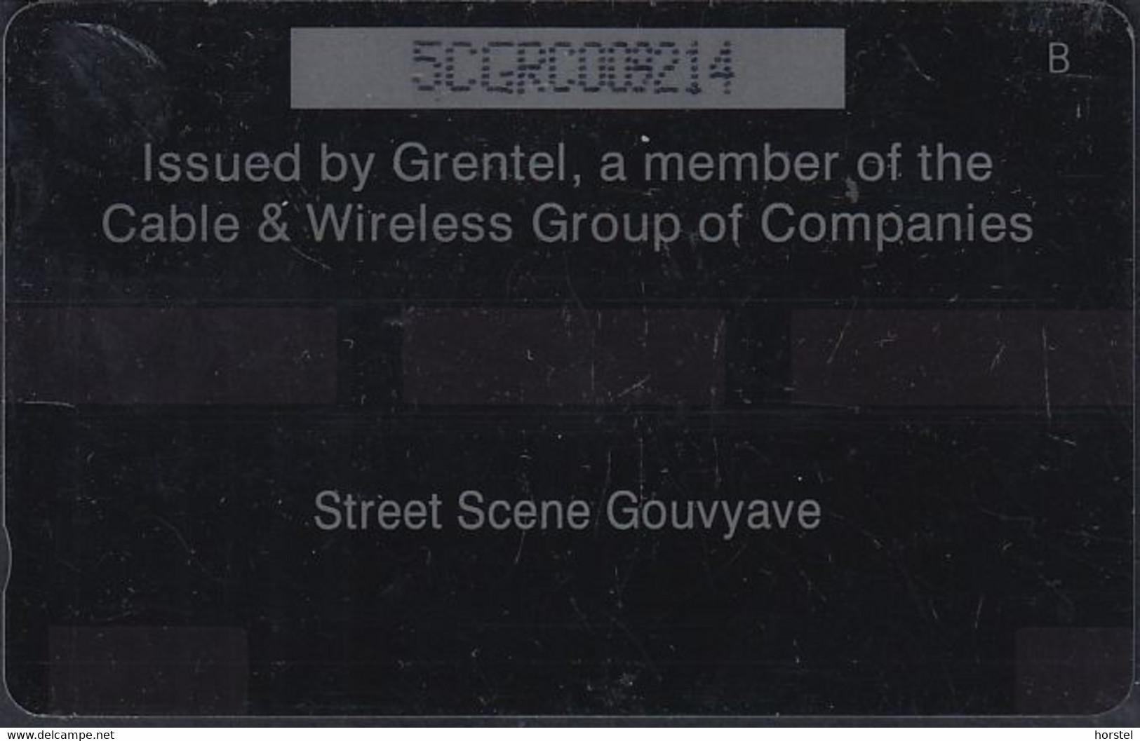 Grenada - GRE-5C - Street Scene Gouvyave - 1992 - 5CGRC - EC$ 40 - Grenada