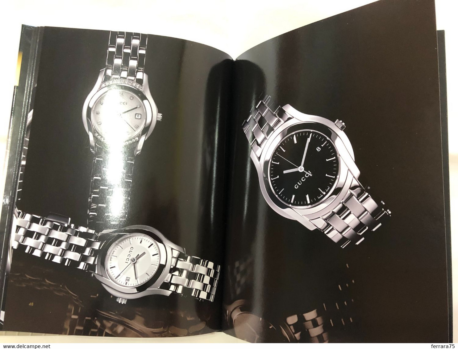 CATALOGO BROCHURE GUCCI OROLOGI PARI AL NUOVO. - A Identificar