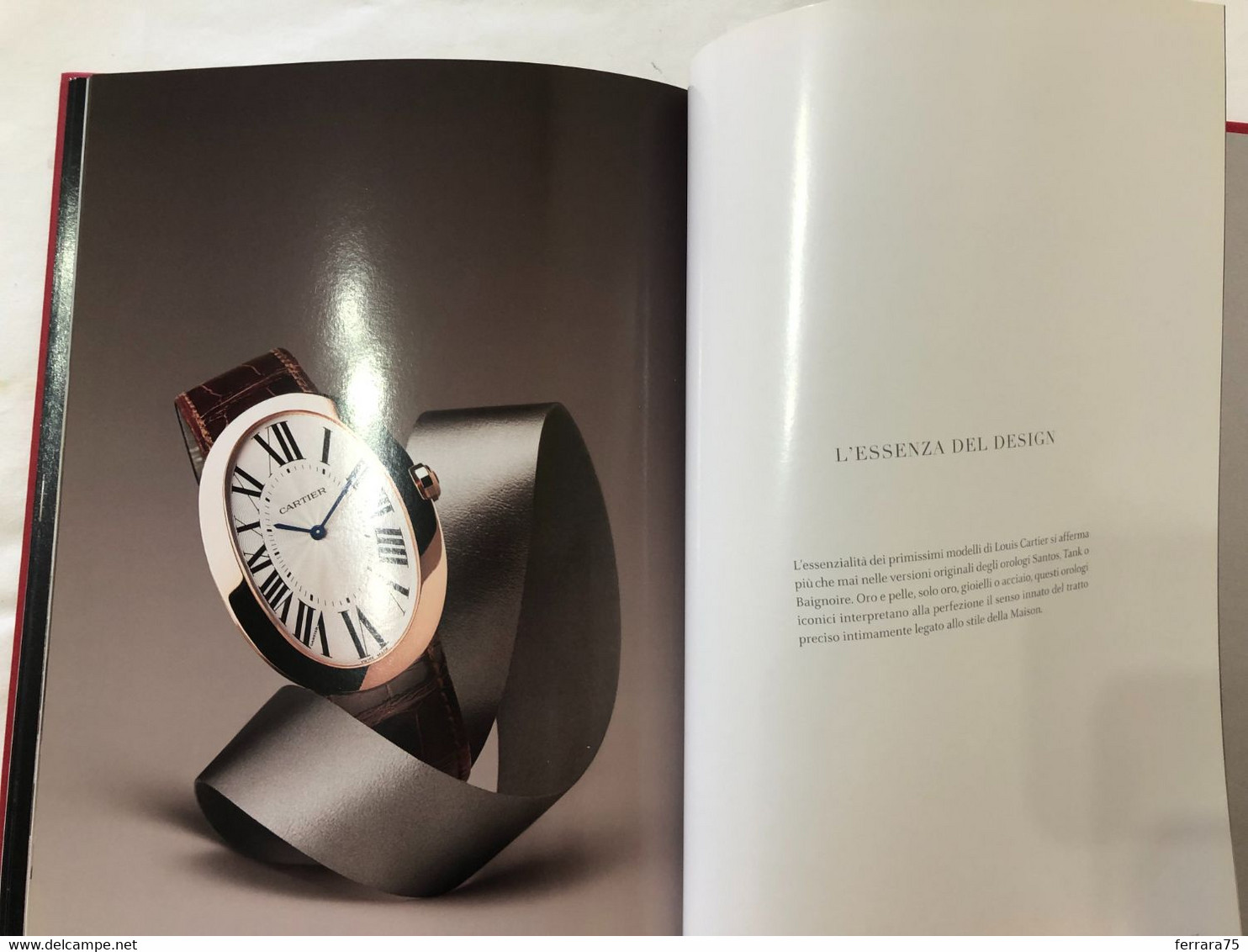 CATALOGO BROCHURE CARTIER COLLEZIONE 2011 OROLOGI PARI AL NUOVO. - A Identifier