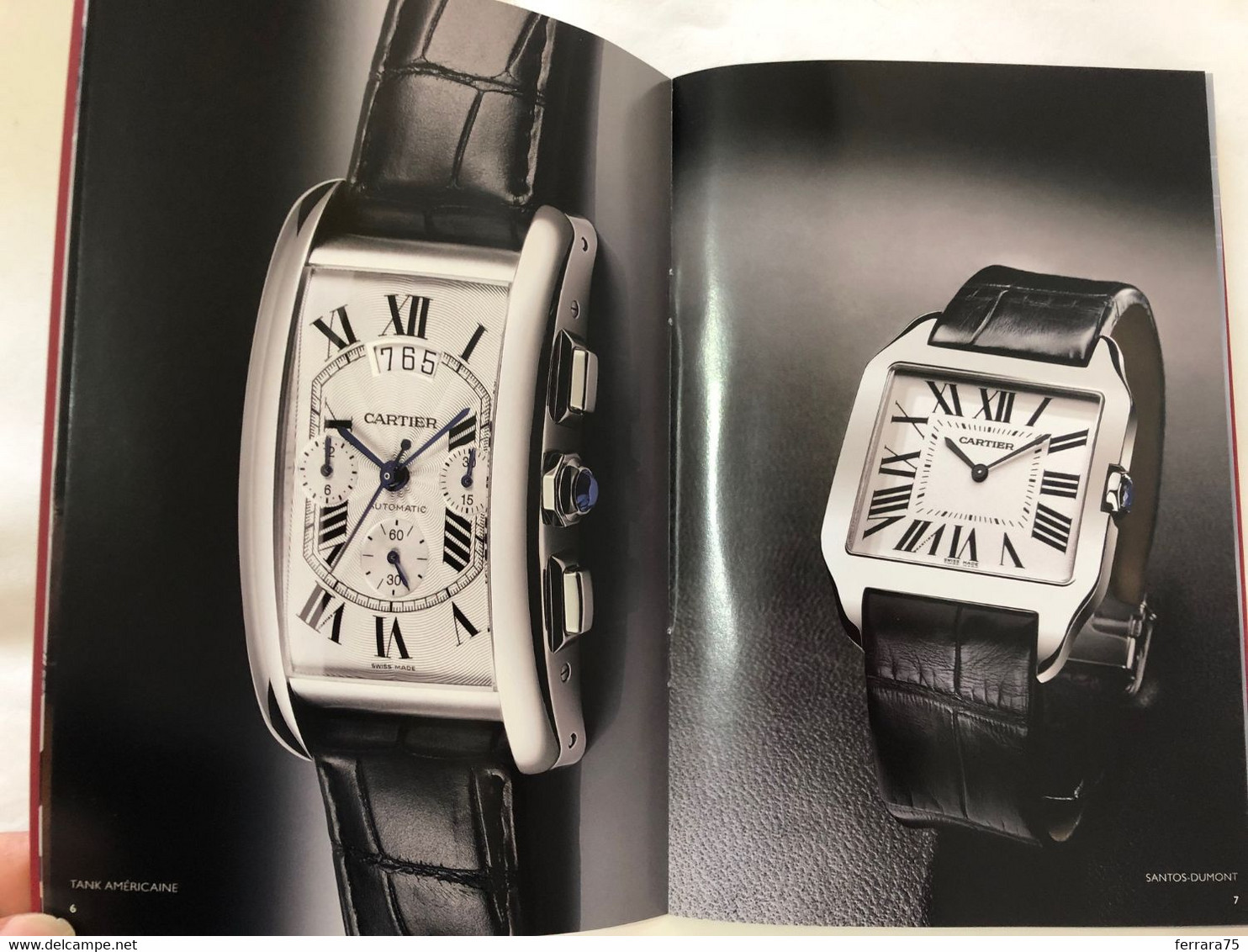 CATALOGO BROCHURE CARTIER OROLOGI I SEGRETI DEL TEMPO 2008 PARI AL NUOVO.