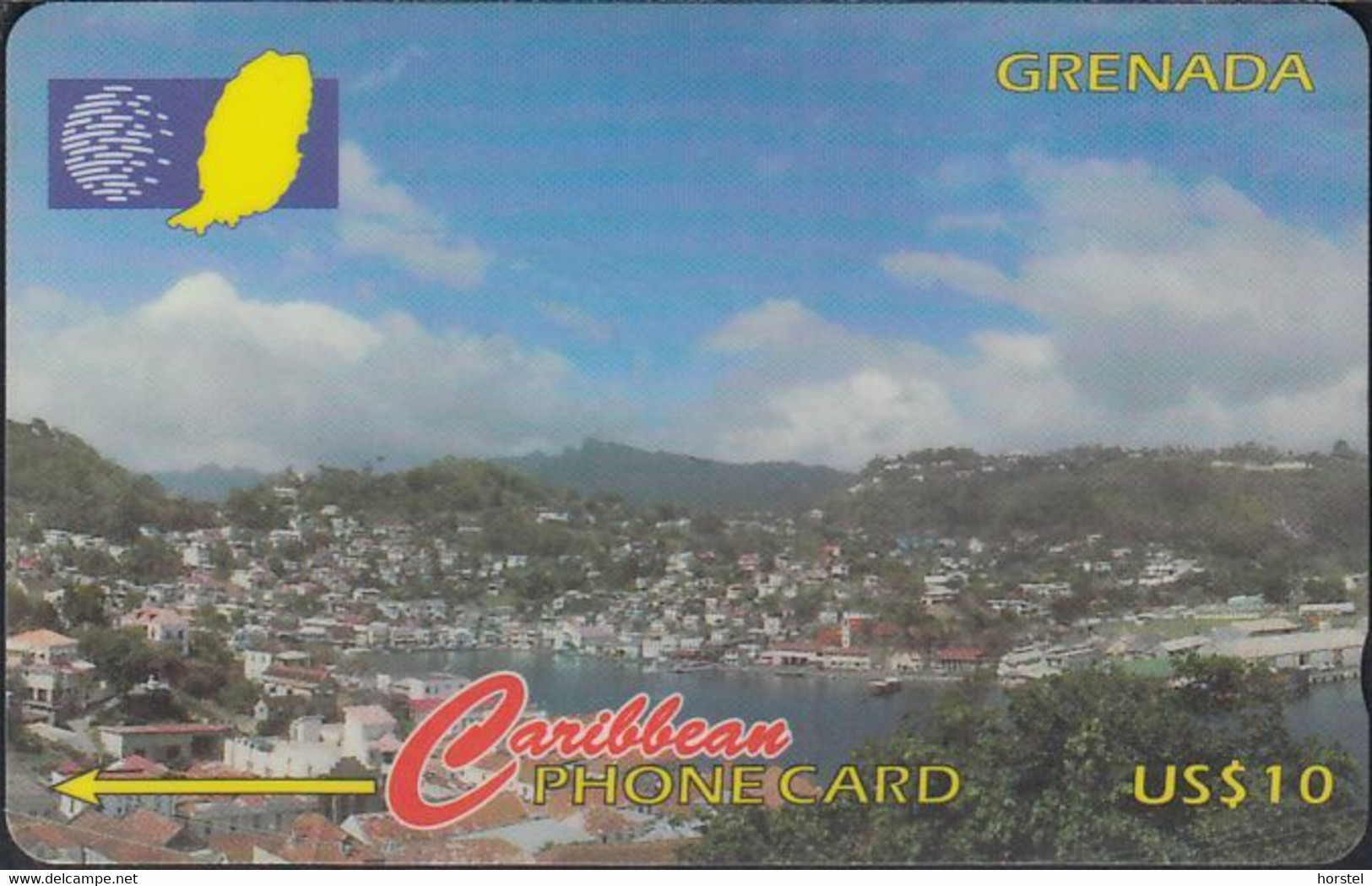 Grenada - GRE-136A - View Of St. George's Harbour - 1997 - 136CGRA - US$ 10 - Grenade