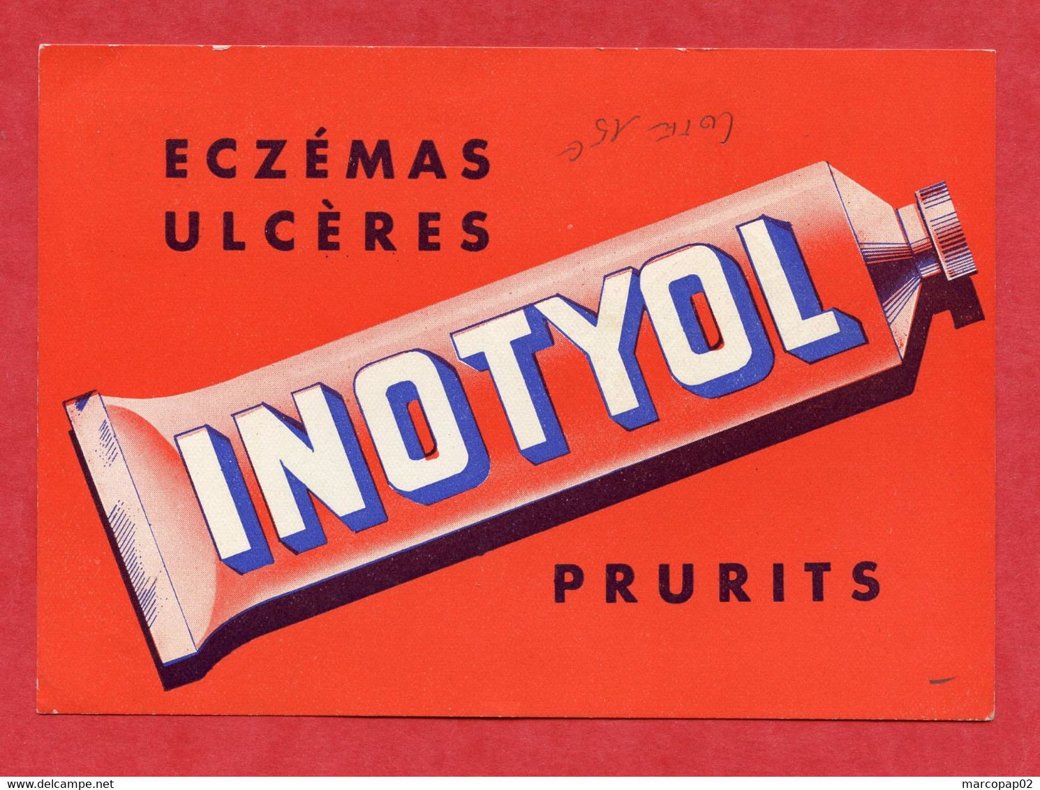 MAURY N° 83:  MERCURE 40c S/avis Pub Medicale INOTYOL - Imp.en Nombre 20gr- Tarif 5/01/1942 - 1893-1947