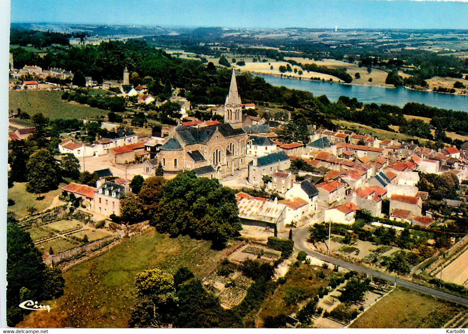 Le Cellier * Vue Générale Aérienne Du Village - Le Cellier