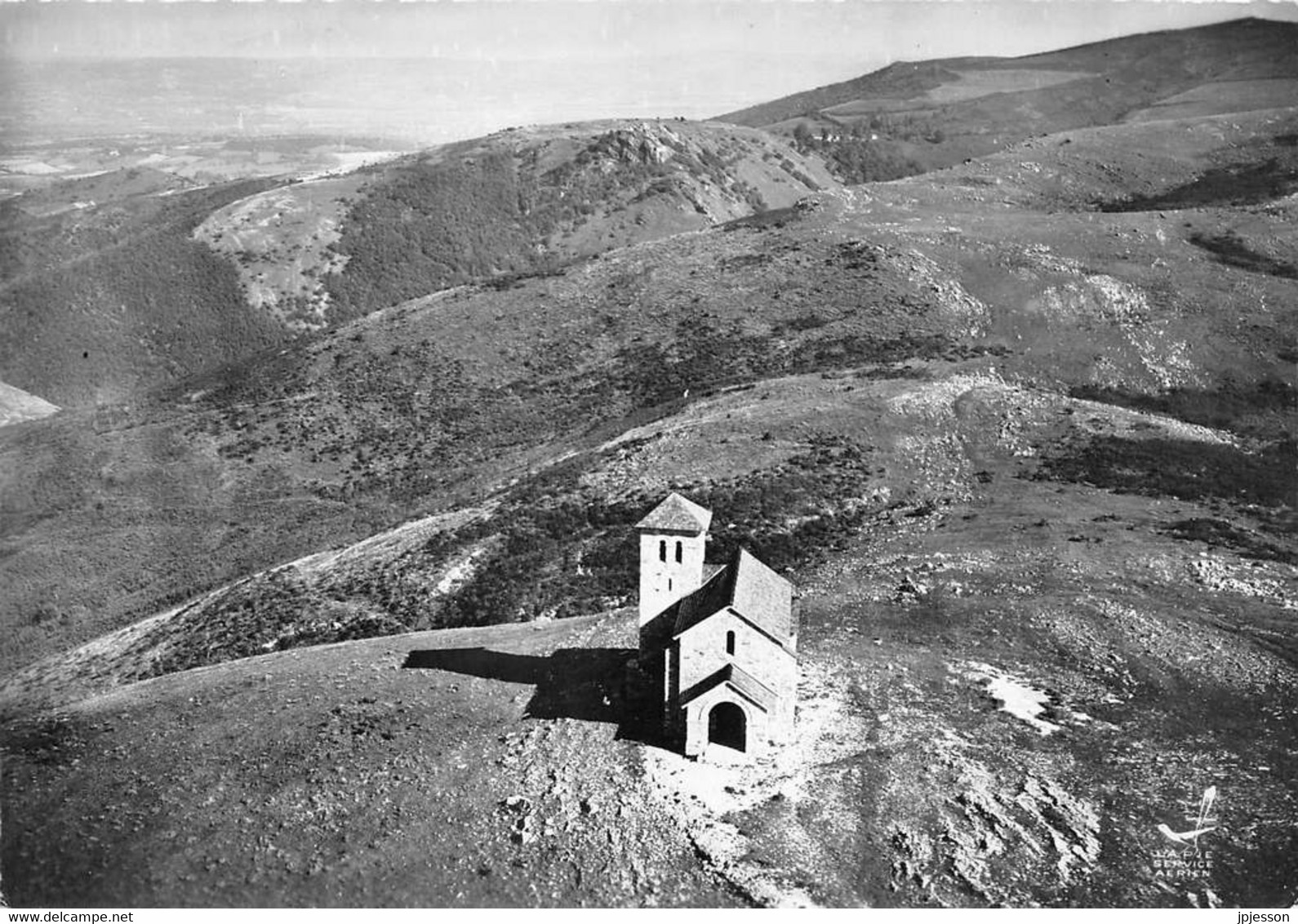 TARN  81  DOURGNE  LA CHAPELLE DE SAINT FEREOL - VUE AERIENNE - Dourgne