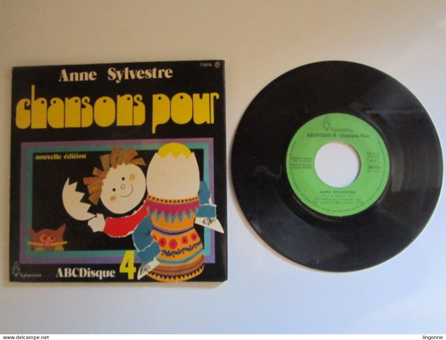 Vinyle 45 Tours  Anne Sylvestre – Chansons Pour - Pour Se Réveiller Pour Mettre Ses Chaussures Pour Ne Pas Se Faire Gron - Kinderlieder